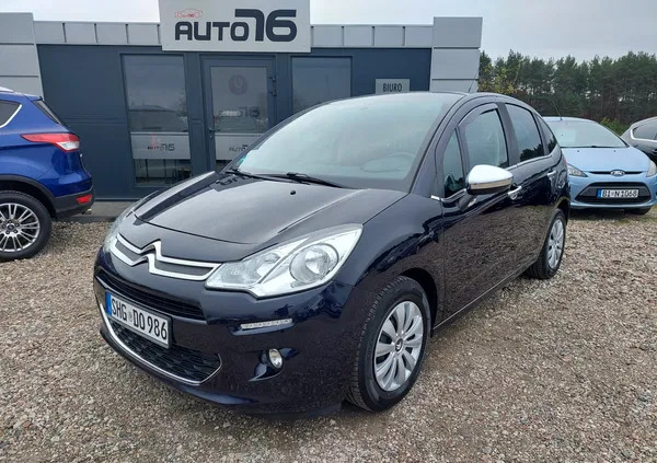 citroen c3 Citroen C3 cena 24900 przebieg: 136900, rok produkcji 2014 z Lębork